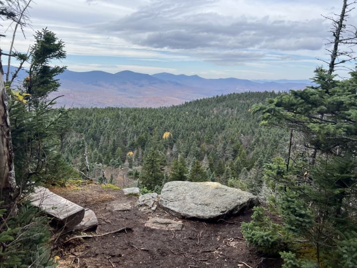 An outlook looking onto the Kilkenny Range to the north